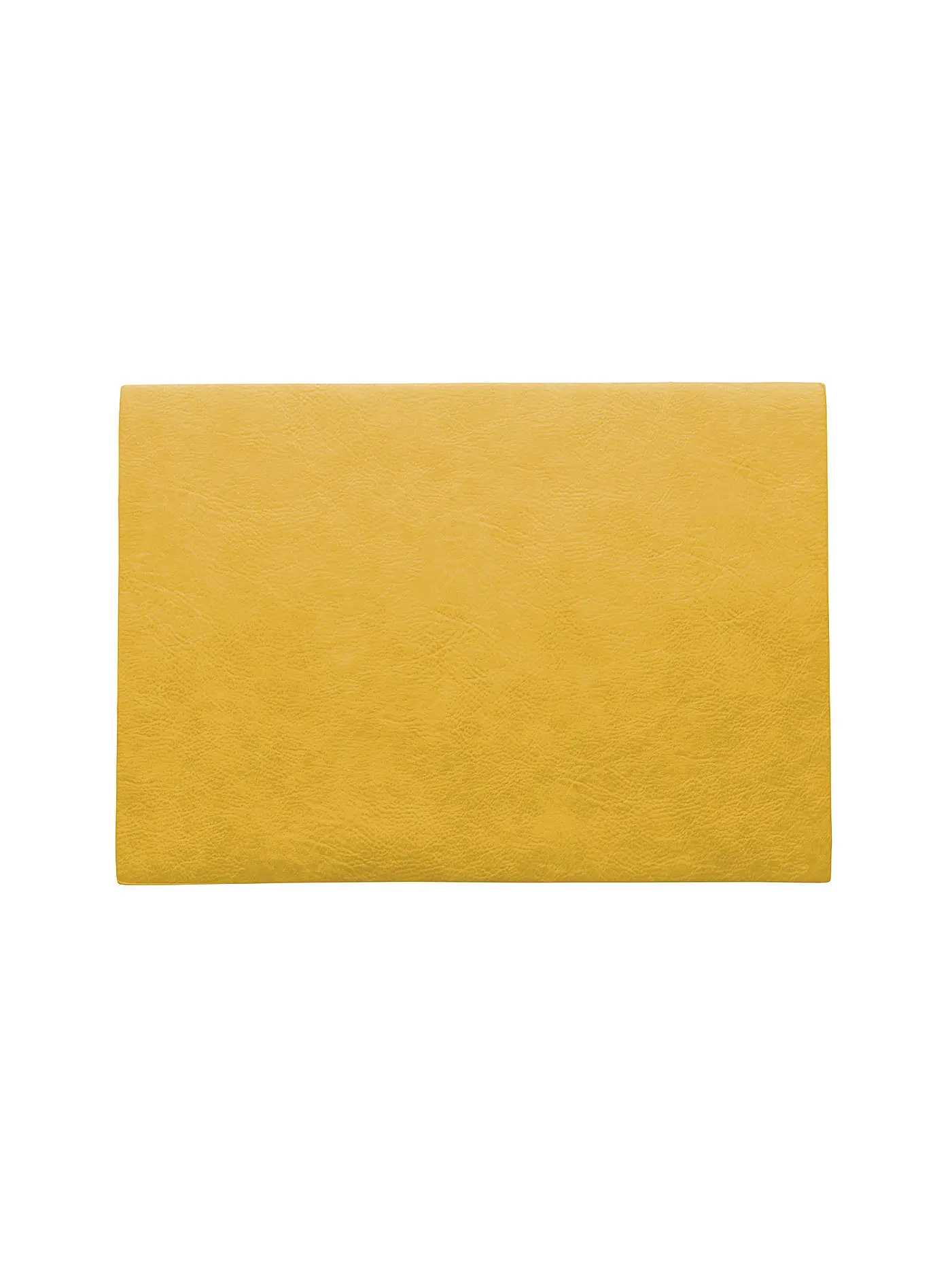ASA SELECTION | Tischset "Vegan Leather" (Weiss) | gelb